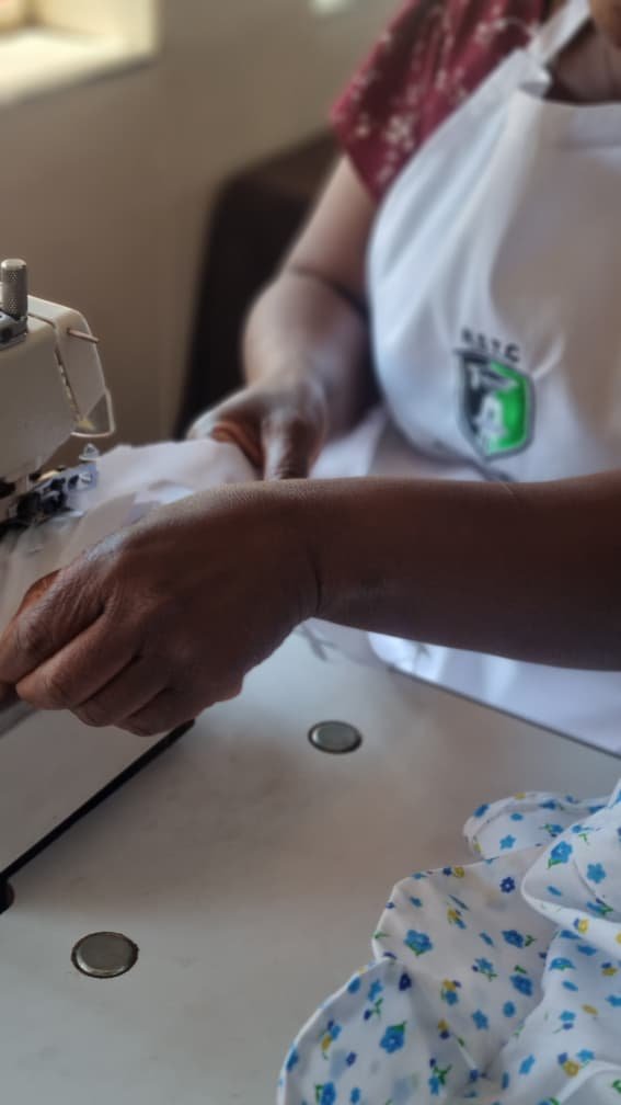 Garment-making practical session