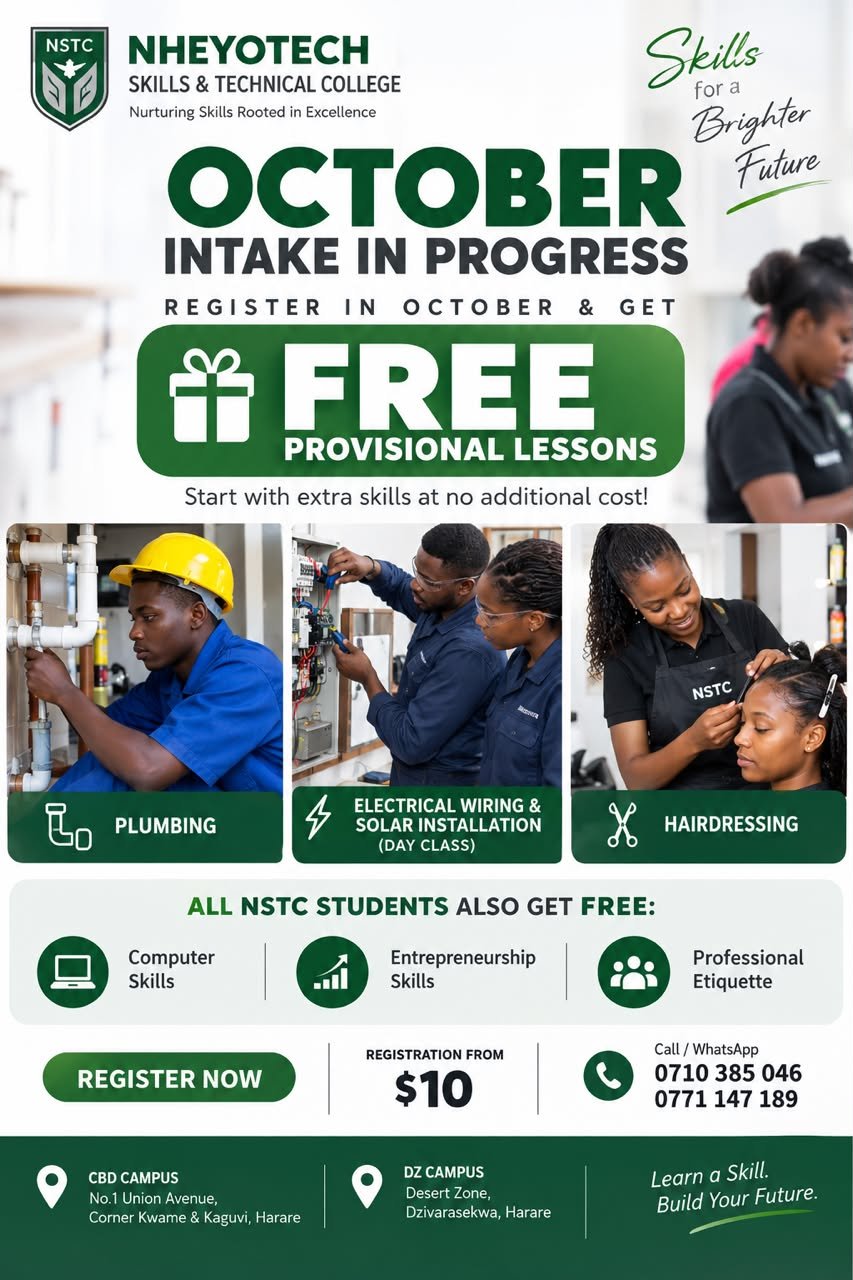 October Intake Now Open at Nheyotech