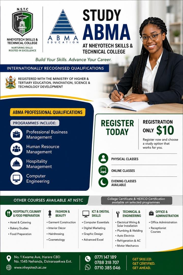Study ABMA Professional Qualifications at NHEYOTECH